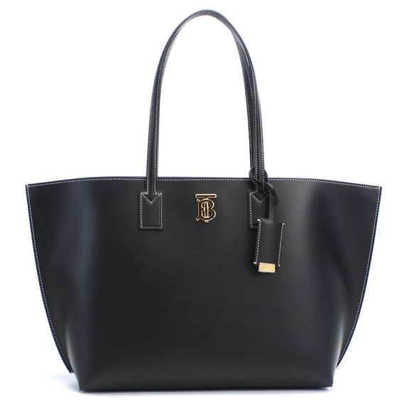 Burberry Tote Bag Handle Bag Black - Picture 1 of 6
